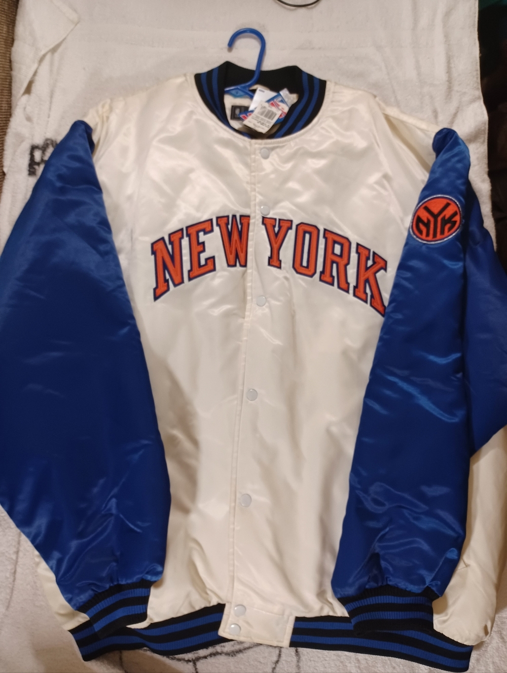 VINTAGE Reebok NBA Fusion NY New York Knicks Jacket Mens 3X XXXL 2026 FINALS!!